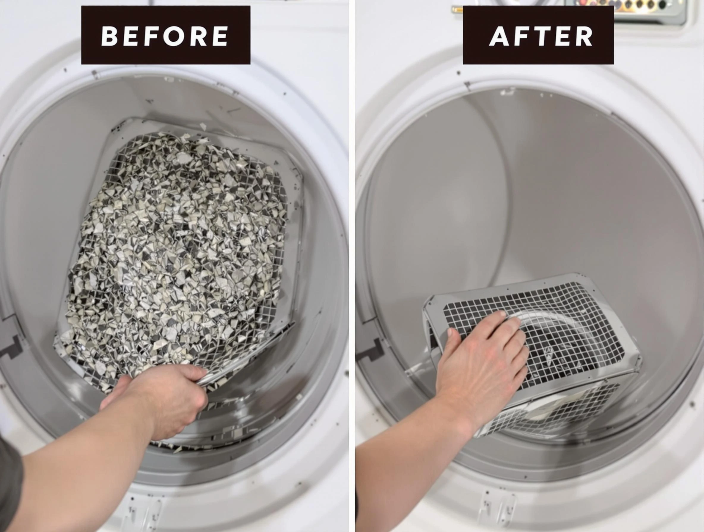 Professional lint trap cleaning by Doraville Dryer Vent Cleaning in Doraville