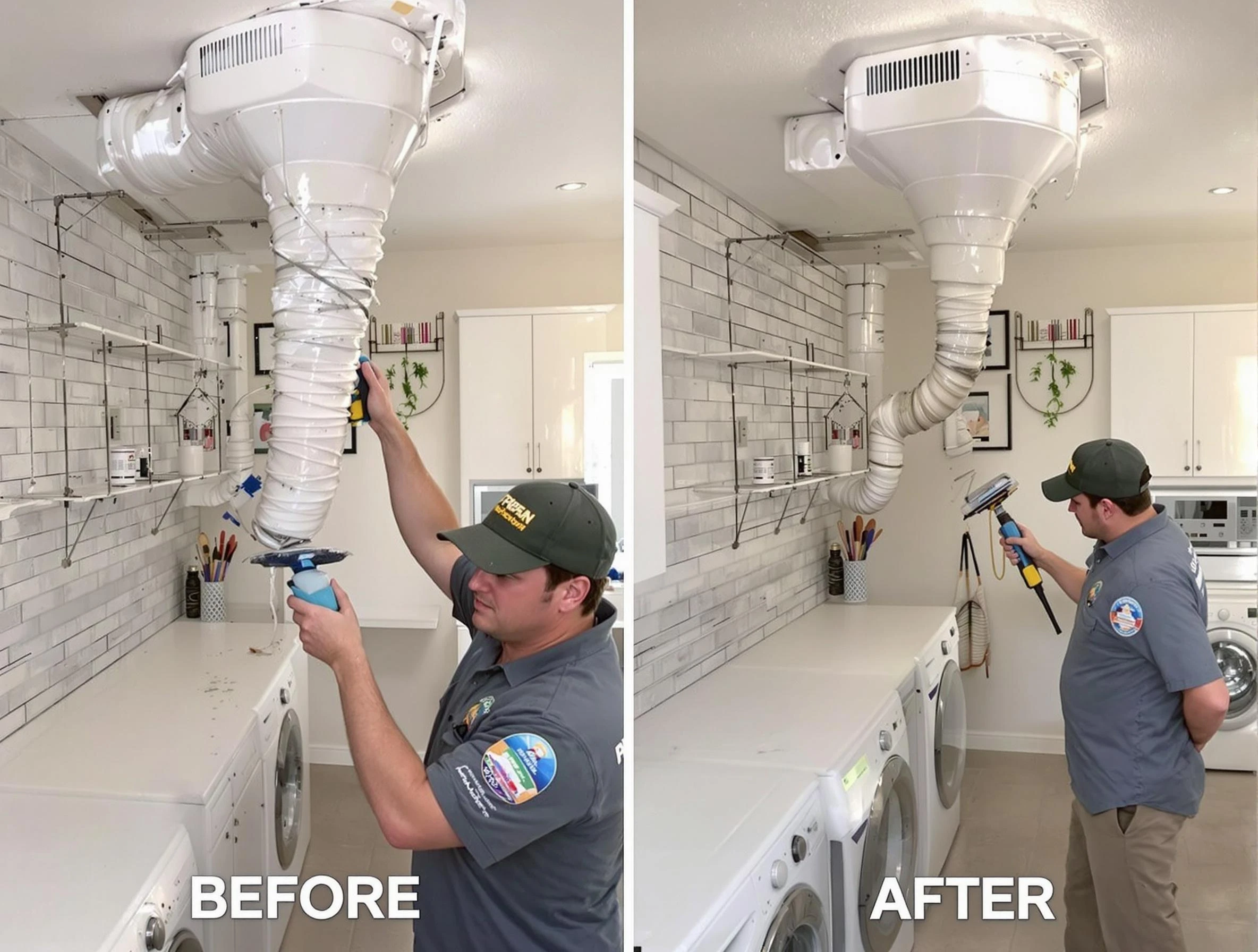 Professional dryer exhaust vent cleaning by Doraville Dryer Vent Cleaning in Doraville