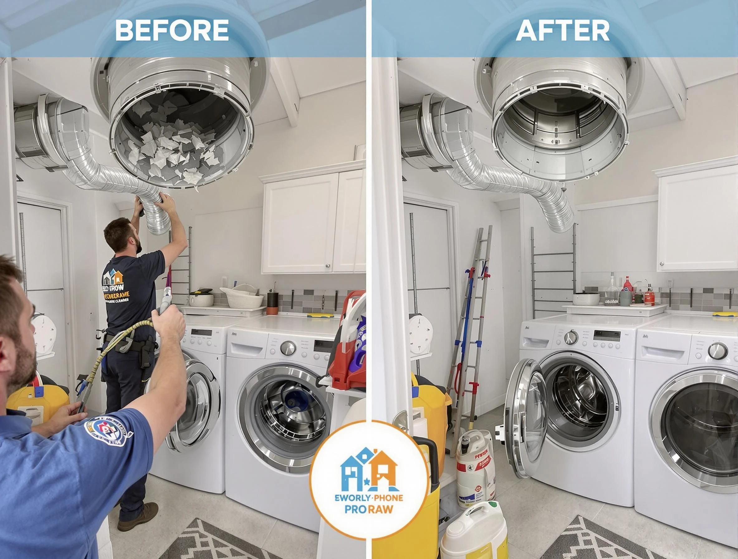 Residential dryer vent cleaning by Doraville Dryer Vent Cleaning in Doraville